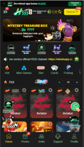 H555 is a rising real money app that connects digital entertainment with income opportunities.