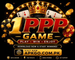 logo for 1PPP Game apk casino new trending casino in pakistan right now.